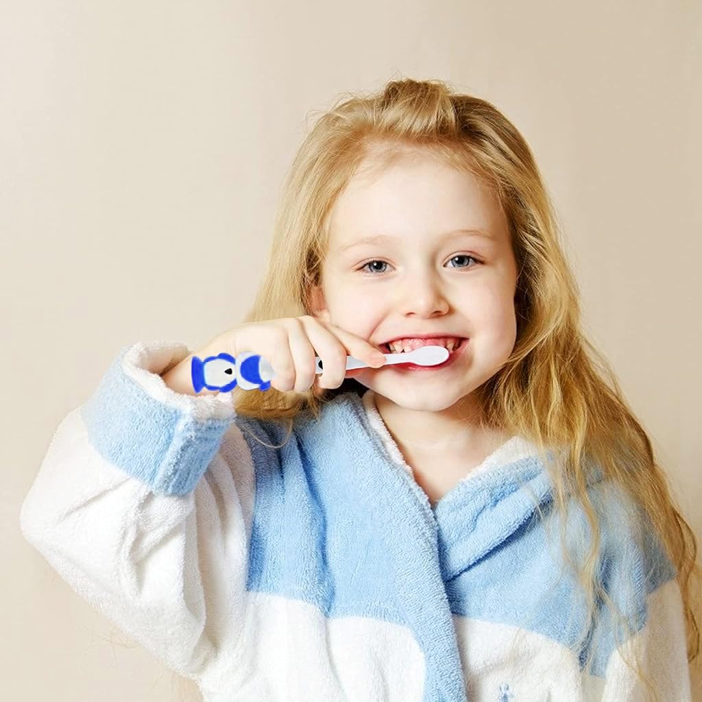 HANNEA 6pcs Kids Toothbrush Soft Bristle Toothbrush for Kids Suction Cup Design Kids Toothbrush Cartoon Panda Handle Toothbrush for Kids 2-6 Years Old Boys and Girls HANNEA 6pcs Kids Toothbrush Soft Bristle Toothbrush for Kids Suction Cup Design Kids Toothbrush Cartoon Panda Handle Toothbrush for Kids 2-6 Years Old Boys and Girls